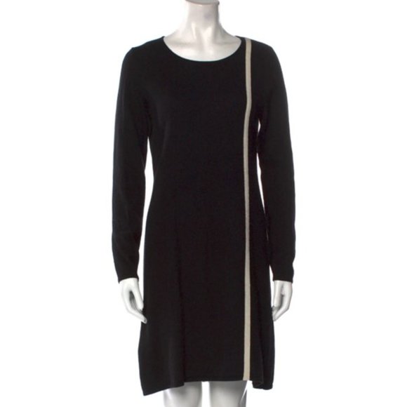 Neiman Marcus Cashmere Scoop Neck Sweater Dress, Size S, Excellent Condition - Picture 1 of 16